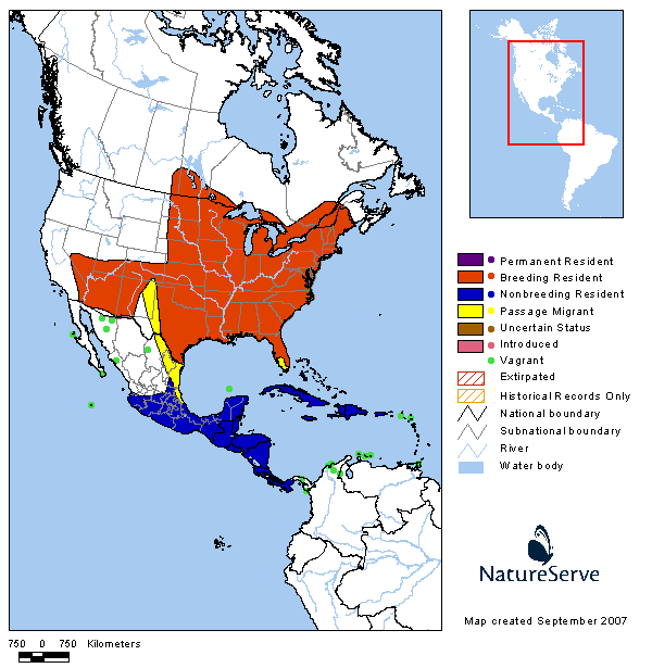 Tennessee Watchable Wildlife Indigo Bunting Habitat TENNESSEE