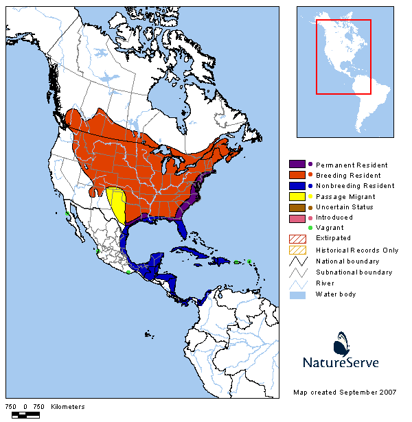Tennessee Watchable Wildlife Gray Catbird Habitat TENNESSEE